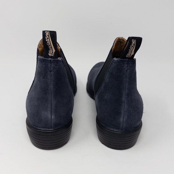 Blundstone 2174 Chelsea Navy Womens Booties Shoes Ankle Boots Size 7 - Picture 3 of 4